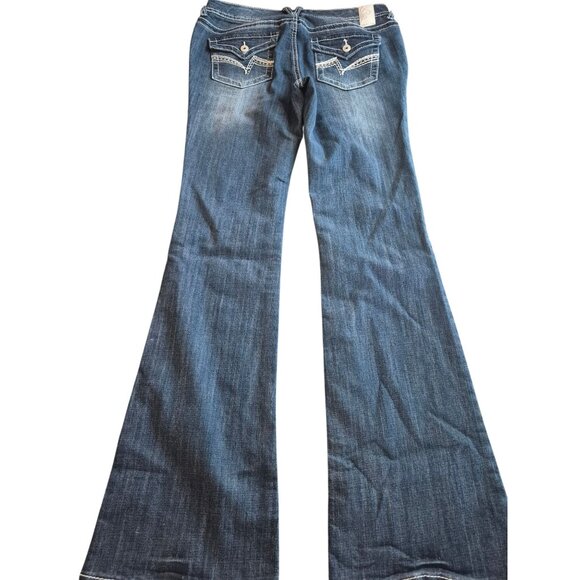 Vanity Denim - Vanity Flare Leg Jeans Size 29W/35L